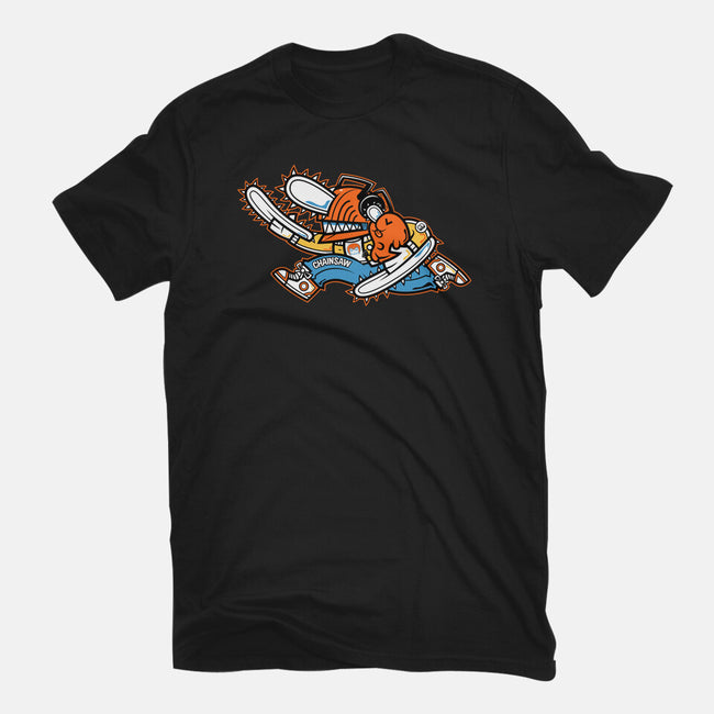 Chainsaw Run-Unisex-Basic-Tee-krisren28