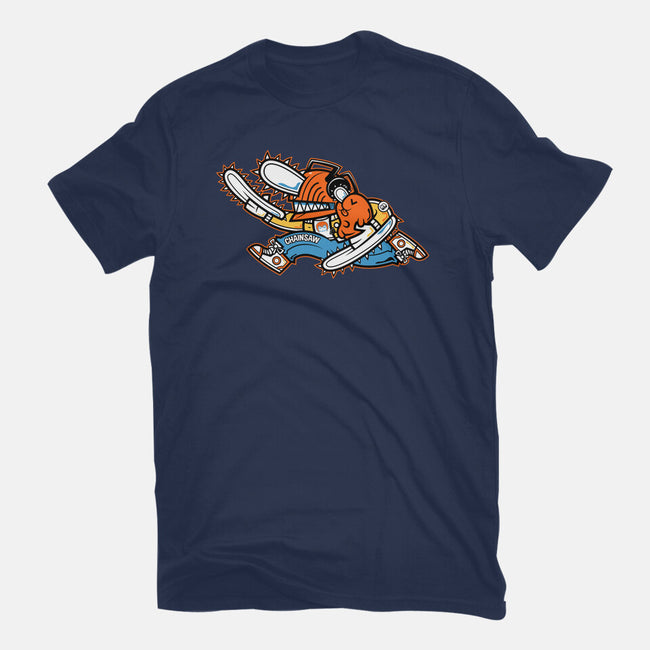 Chainsaw Run-Unisex-Basic-Tee-krisren28