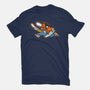 Chainsaw Run-Womens-Basic-Tee-krisren28