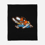 Chainsaw Run-None-Fleece-Blanket-krisren28