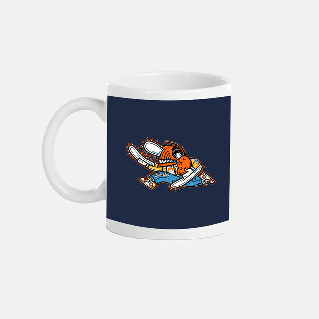 Chainsaw Run-None-Mug-Drinkware-krisren28