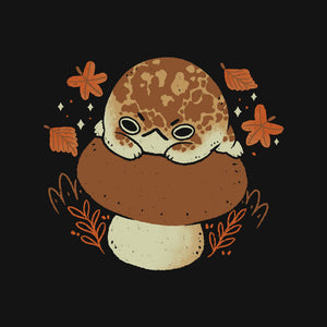 Cute Rain Frog In Autumn