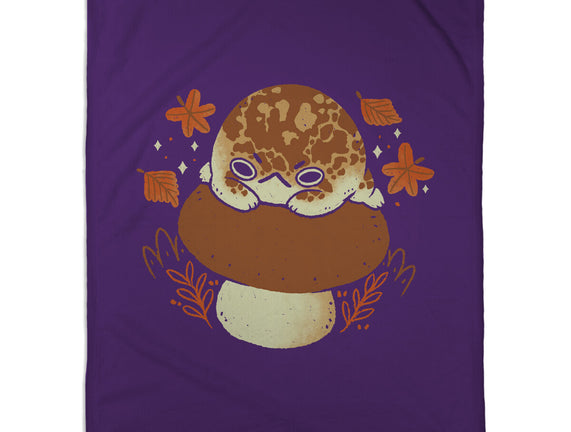 Cute Rain Frog In Autumn