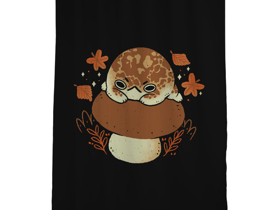 Cute Rain Frog In Autumn