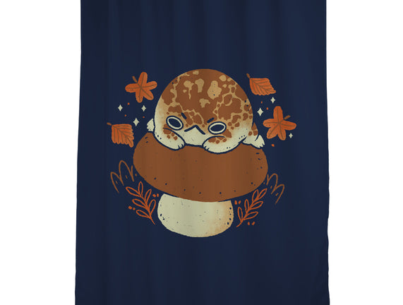 Cute Rain Frog In Autumn