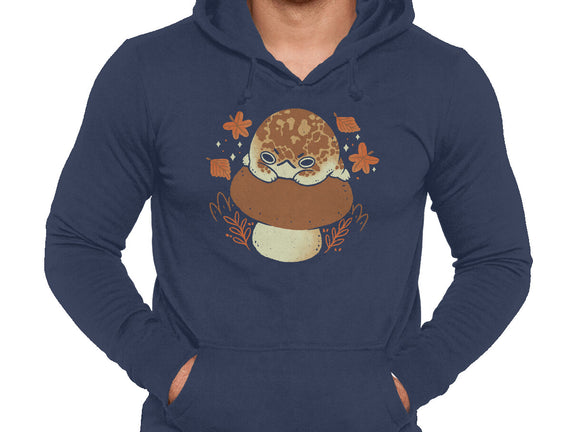 Cute Rain Frog In Autumn