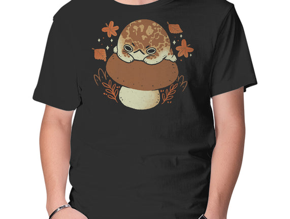 Cute Rain Frog In Autumn