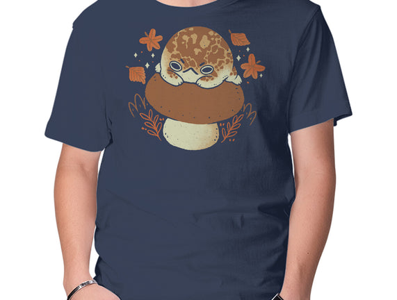 Cute Rain Frog In Autumn