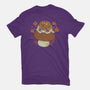 Cute Rain Frog In Autumn-Womens-Fitted-Tee-xMorfina
