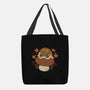 Cute Rain Frog In Autumn-None-Basic Tote-Bag-xMorfina