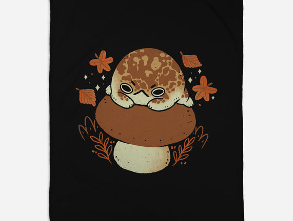 Cute Rain Frog In Autumn