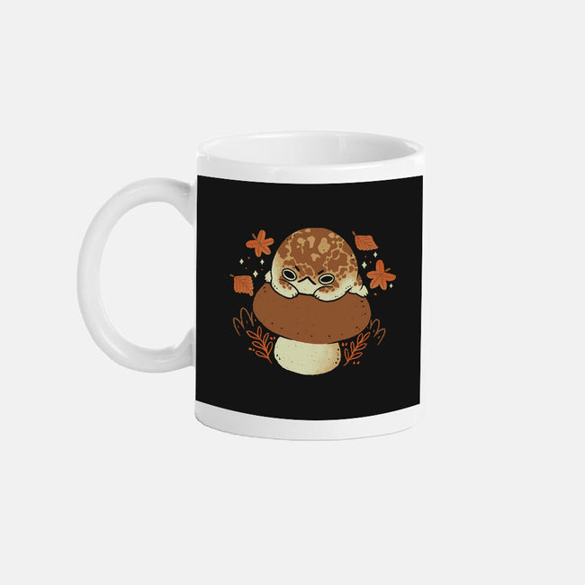 Cute Rain Frog In Autumn-None-Mug-Drinkware-xMorfina