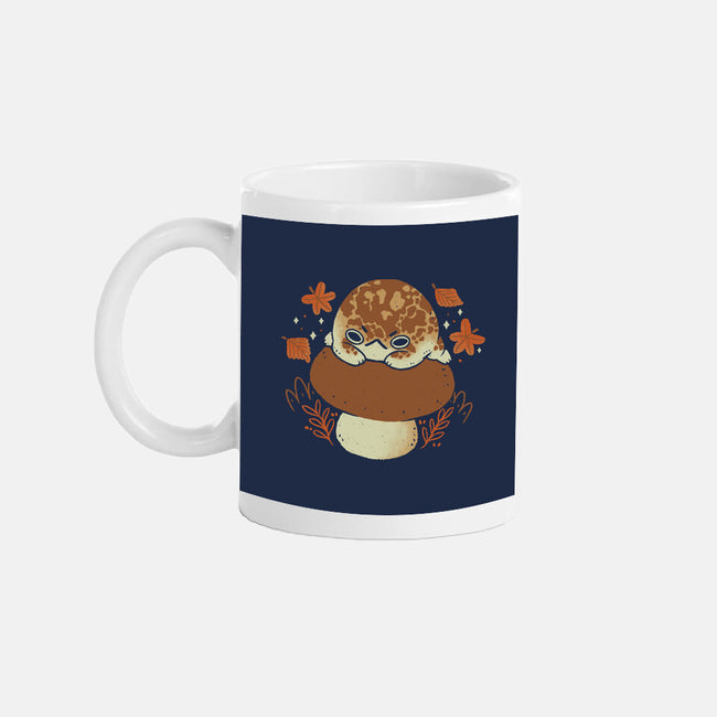Cute Rain Frog In Autumn-None-Mug-Drinkware-xMorfina