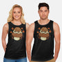 Cute Rain Frog In Autumn-Unisex-Basic-Tank-xMorfina