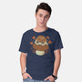 Cute Rain Frog In Autumn-Mens-Basic-Tee-xMorfina