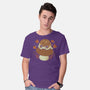 Cute Rain Frog In Autumn-Mens-Basic-Tee-xMorfina