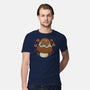 Cute Rain Frog In Autumn-Mens-Premium-Tee-xMorfina