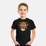 Cute Rain Frog In Autumn-Youth-Basic-Tee-xMorfina