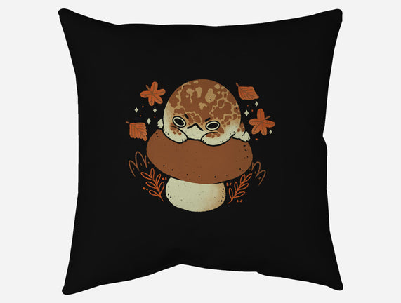 Cute Rain Frog In Autumn