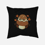 Cute Rain Frog In Autumn-None-Removable Cover w Insert-Throw Pillow-xMorfina