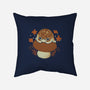 Cute Rain Frog In Autumn-None-Removable Cover w Insert-Throw Pillow-xMorfina