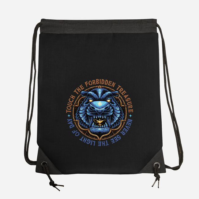 Forbidden Treasure-None-Drawstring-Bag-glitchygorilla