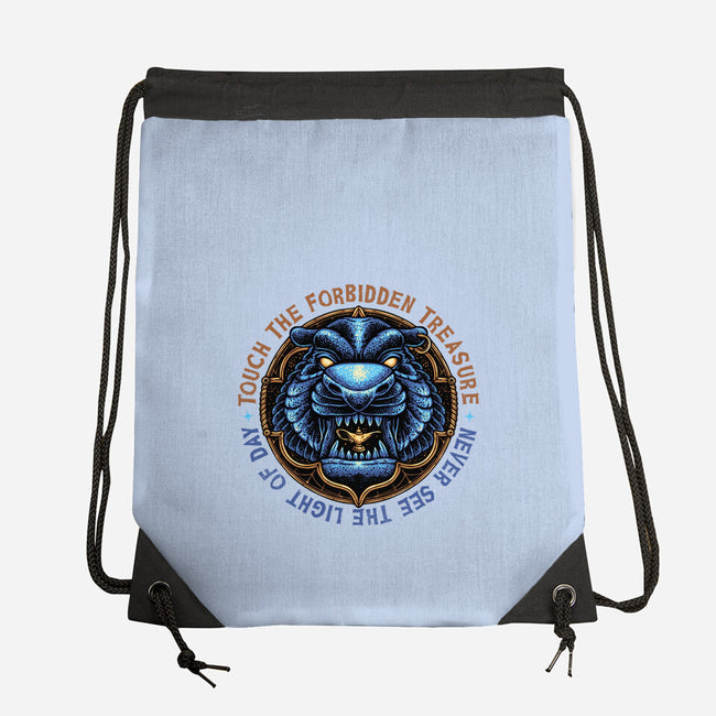 Forbidden Treasure-None-Drawstring-Bag-glitchygorilla