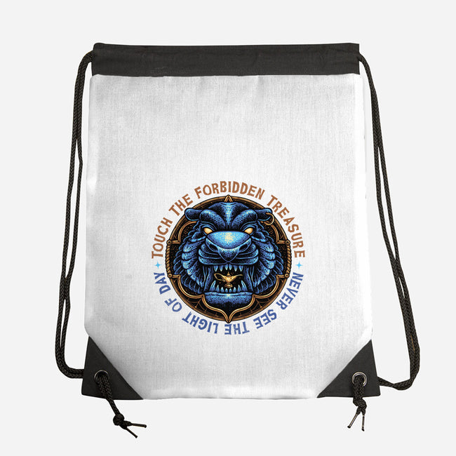 Forbidden Treasure-None-Drawstring-Bag-glitchygorilla