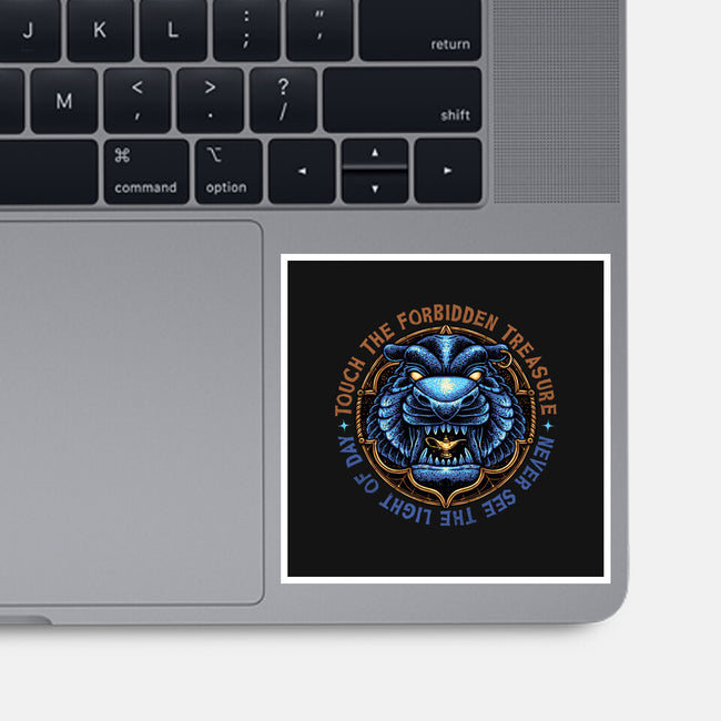 Forbidden Treasure-None-Glossy-Sticker-glitchygorilla