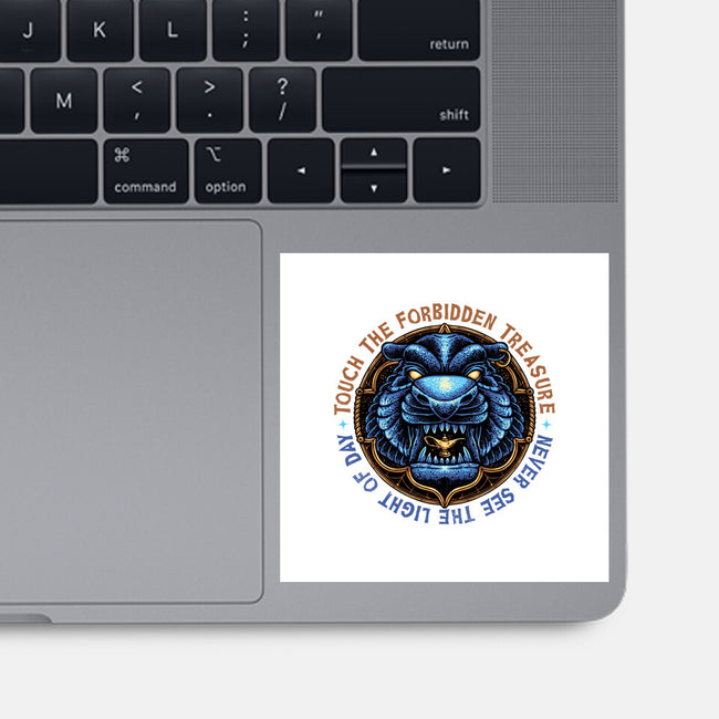Forbidden Treasure-None-Glossy-Sticker-glitchygorilla