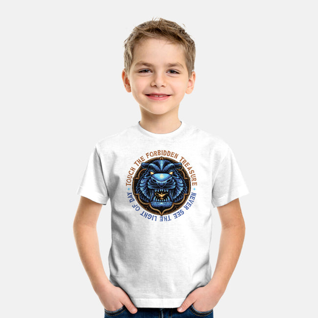Forbidden Treasure-Youth-Basic-Tee-glitchygorilla