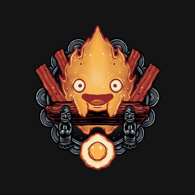 Flame Of Breakfast-Mens-Basic-Tee-glitchygorilla