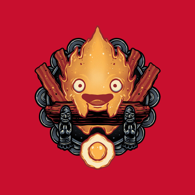 Flame Of Breakfast-Mens-Basic-Tee-glitchygorilla