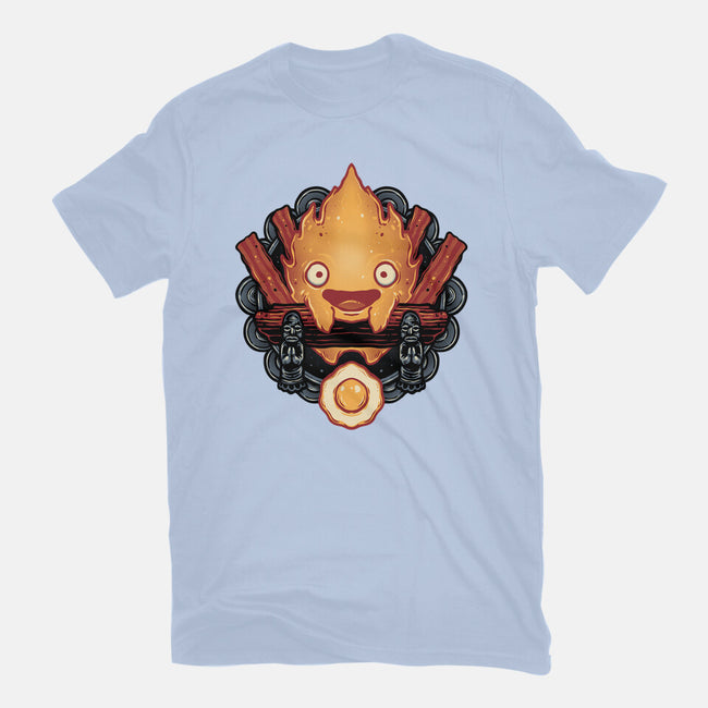 Flame Of Breakfast-Mens-Basic-Tee-glitchygorilla