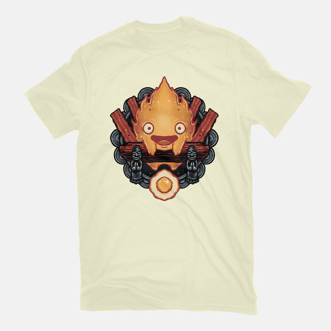 Flame Of Breakfast-Mens-Basic-Tee-glitchygorilla