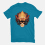 Flame Of Breakfast-Mens-Basic-Tee-glitchygorilla