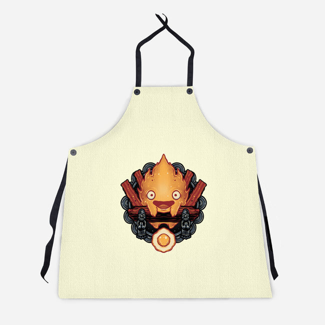 Flame Of Breakfast-Unisex-Kitchen-Apron-glitchygorilla