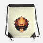 Flame Of Breakfast-None-Drawstring-Bag-glitchygorilla