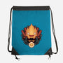 Flame Of Breakfast-None-Drawstring-Bag-glitchygorilla