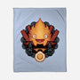 Flame Of Breakfast-None-Fleece-Blanket-glitchygorilla