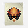 Flame Of Breakfast-None-Fleece-Blanket-glitchygorilla