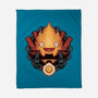 Flame Of Breakfast-None-Fleece-Blanket-glitchygorilla