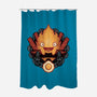 Flame Of Breakfast-None-Polyester-Shower Curtain-glitchygorilla