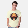 Flame Of Breakfast-Mens-Basic-Tee-glitchygorilla