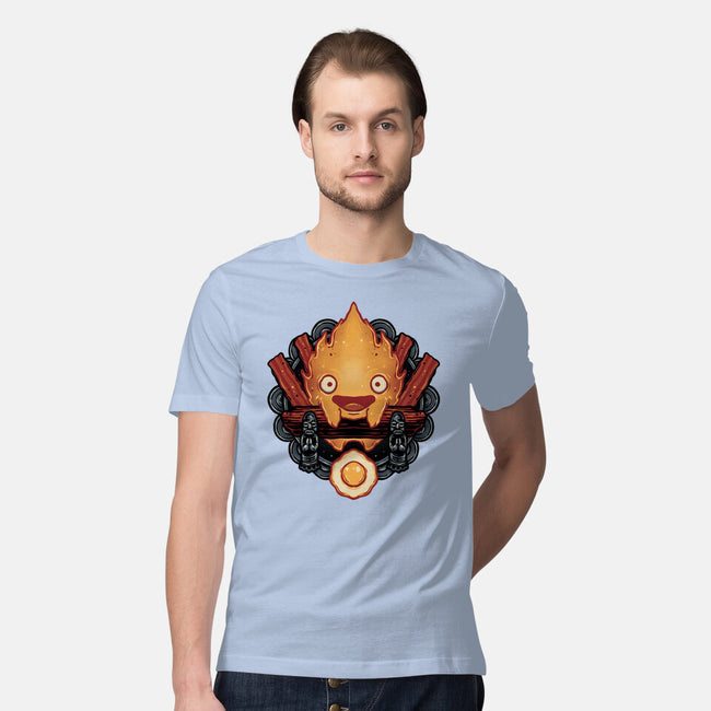 Flame Of Breakfast-Mens-Premium-Tee-glitchygorilla