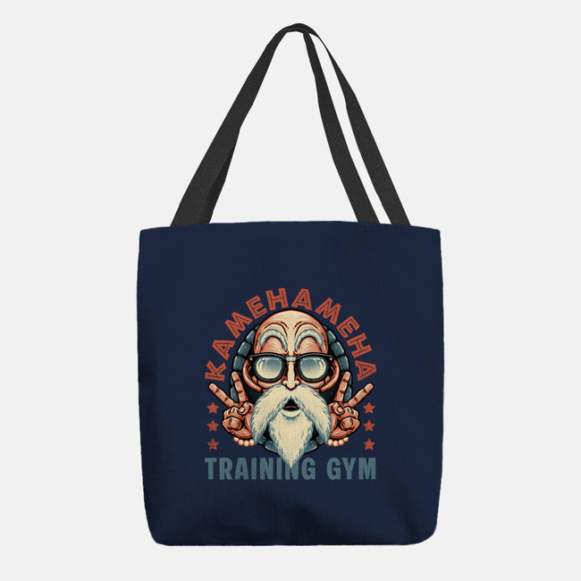 Kame Training Gym-None-Basic Tote-Bag-glitchygorilla