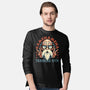 Kame Training Gym-Mens-Long Sleeved-Tee-glitchygorilla