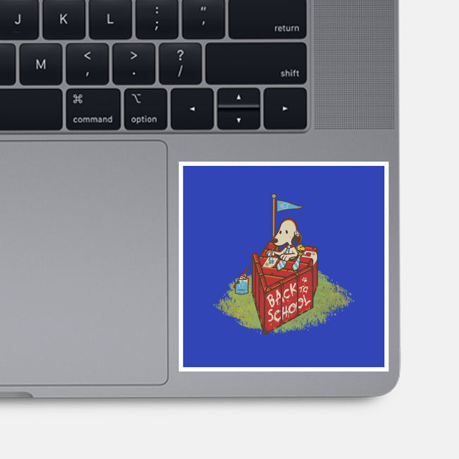 Back To School-None-Glossy-Sticker-rocketman_art
