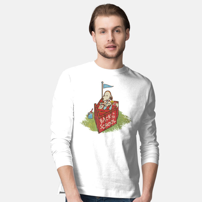 Back To School-Mens-Long Sleeved-Tee-rocketman_art
