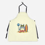 Beach Bus Stop-Unisex-Kitchen-Apron-JamesQJO